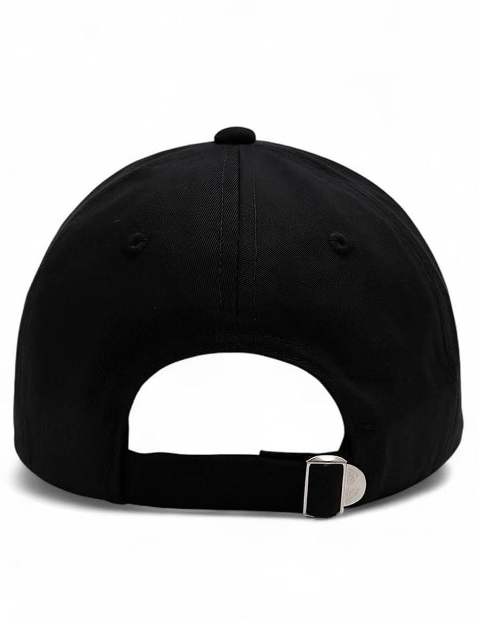 Gorra visera curva correa ajustable casual para hombre