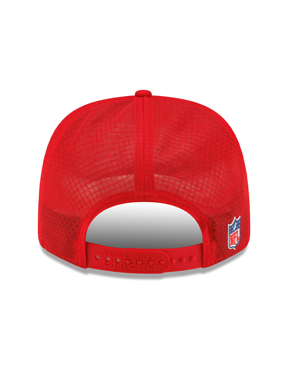 Gorra visera curva correa ajustable para fútbol americano Sideline NFL Kansas City Chiefs para adulto 5