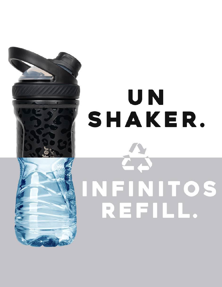 Vaso shaker de acero inoxidable con tapa rosca 700 ml 8