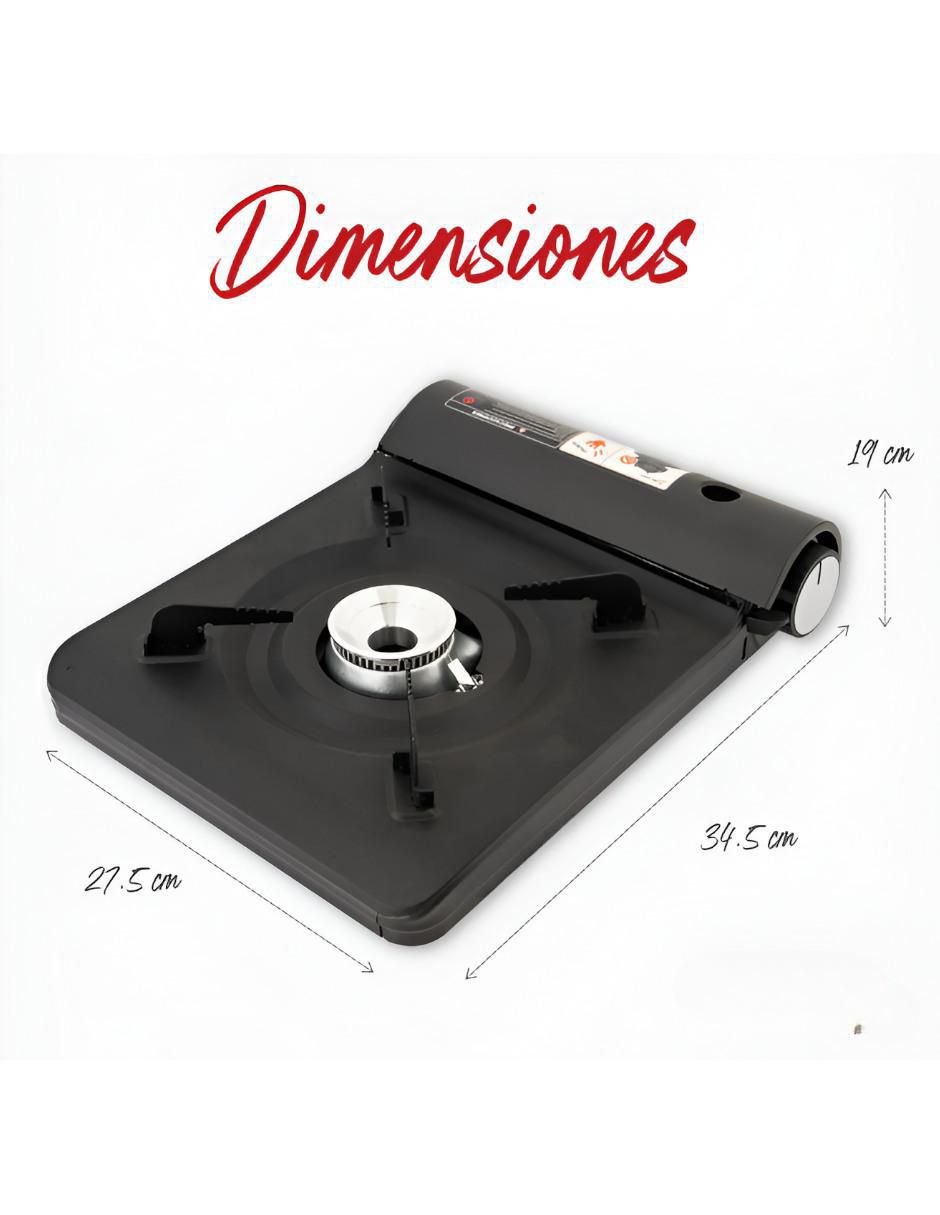 Parrilla de gas de aluminio 5