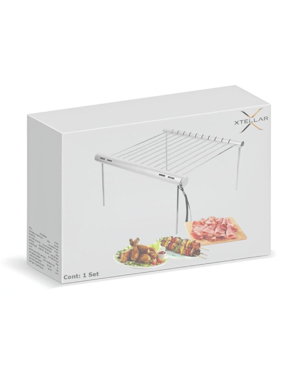 Parrilla de acero inoxidable 4