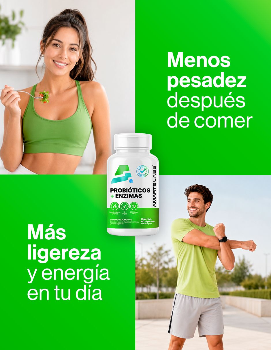 Probióticos + enzimas de 60 cápsulas 7