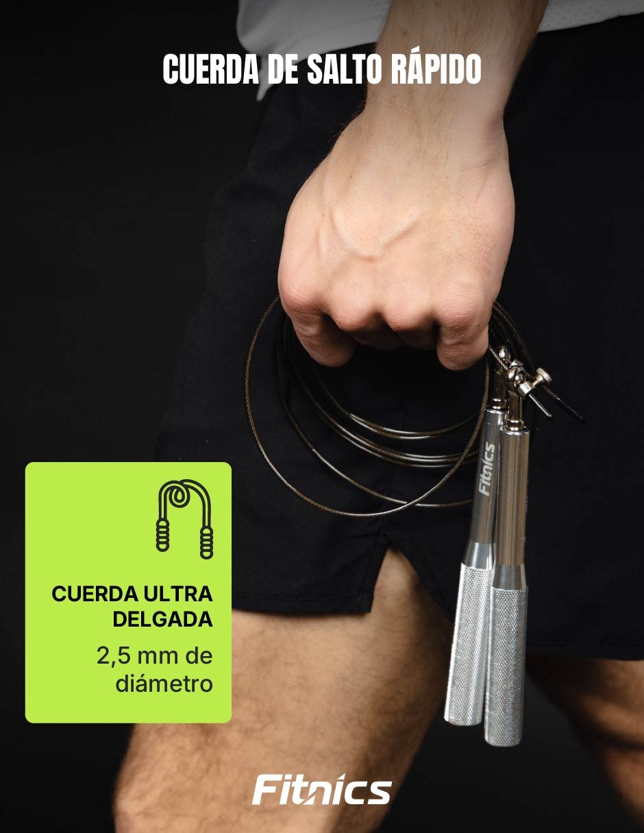 Cuerda para saltar crossfit adulto 9