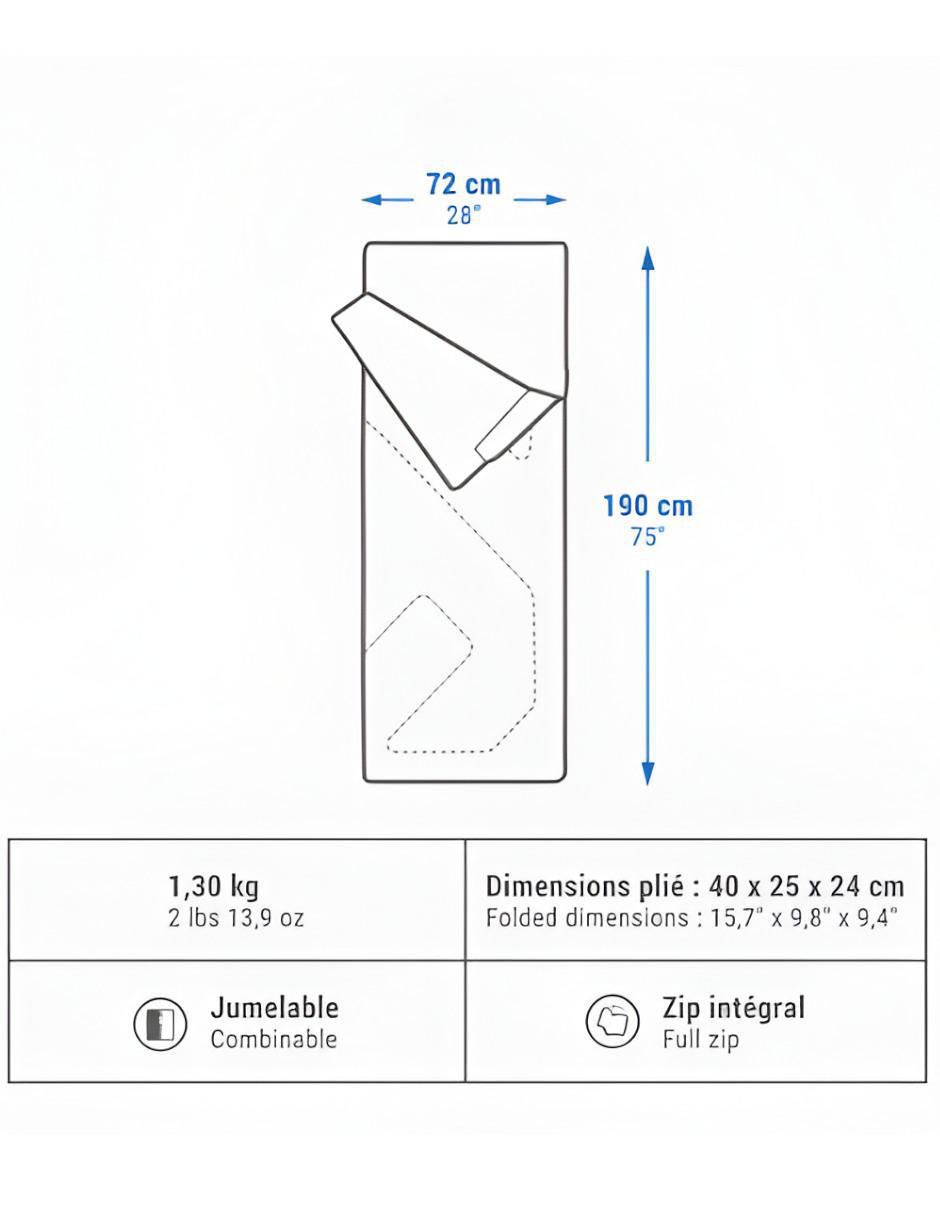 Sleeping bag Xtellar xtllar6078 unisex