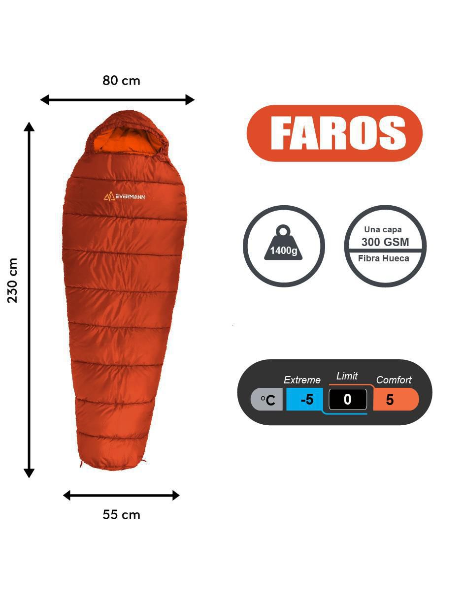 Sleeping bag Evermann unisex