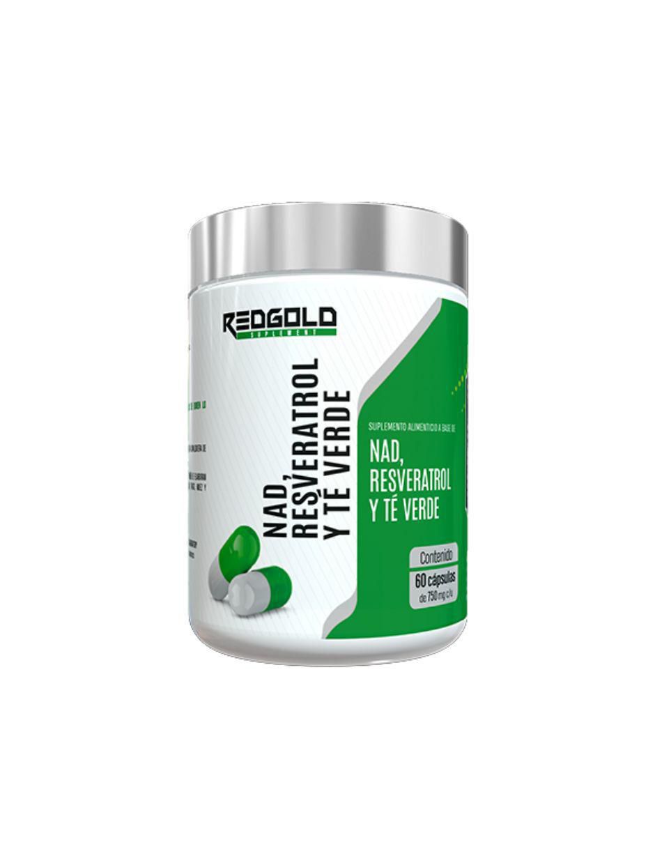 Nad, Resveratrol Y Té Verde sabor natural de 60 cápsulas Nad, Resveratrol Y Té Verde sabor natural de 60 cápsulas