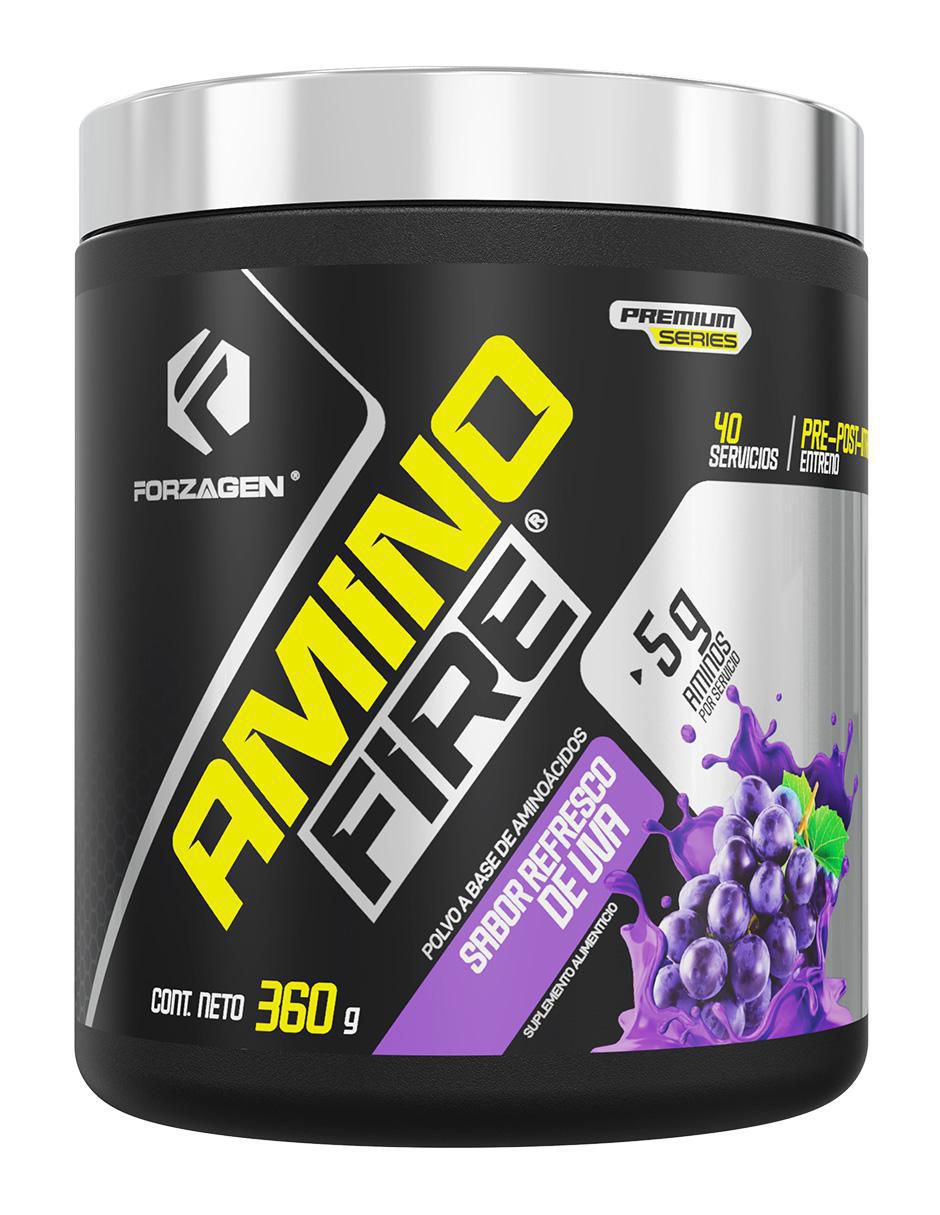 Aminoácidos Amino Fire sabor uva de 360 g