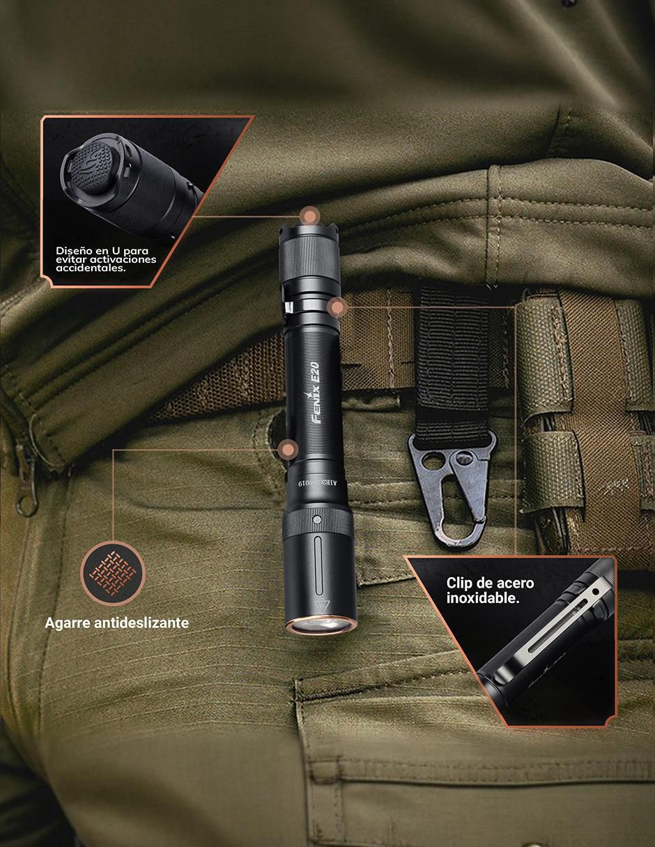 Linterna de mano Fenix E20 V2