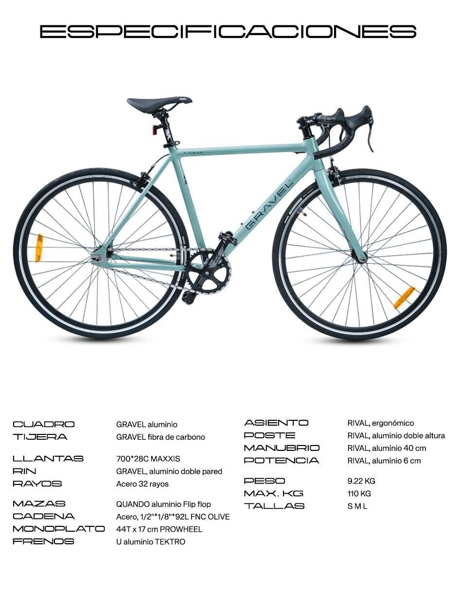 Bicicleta de ruta rodada 700 2