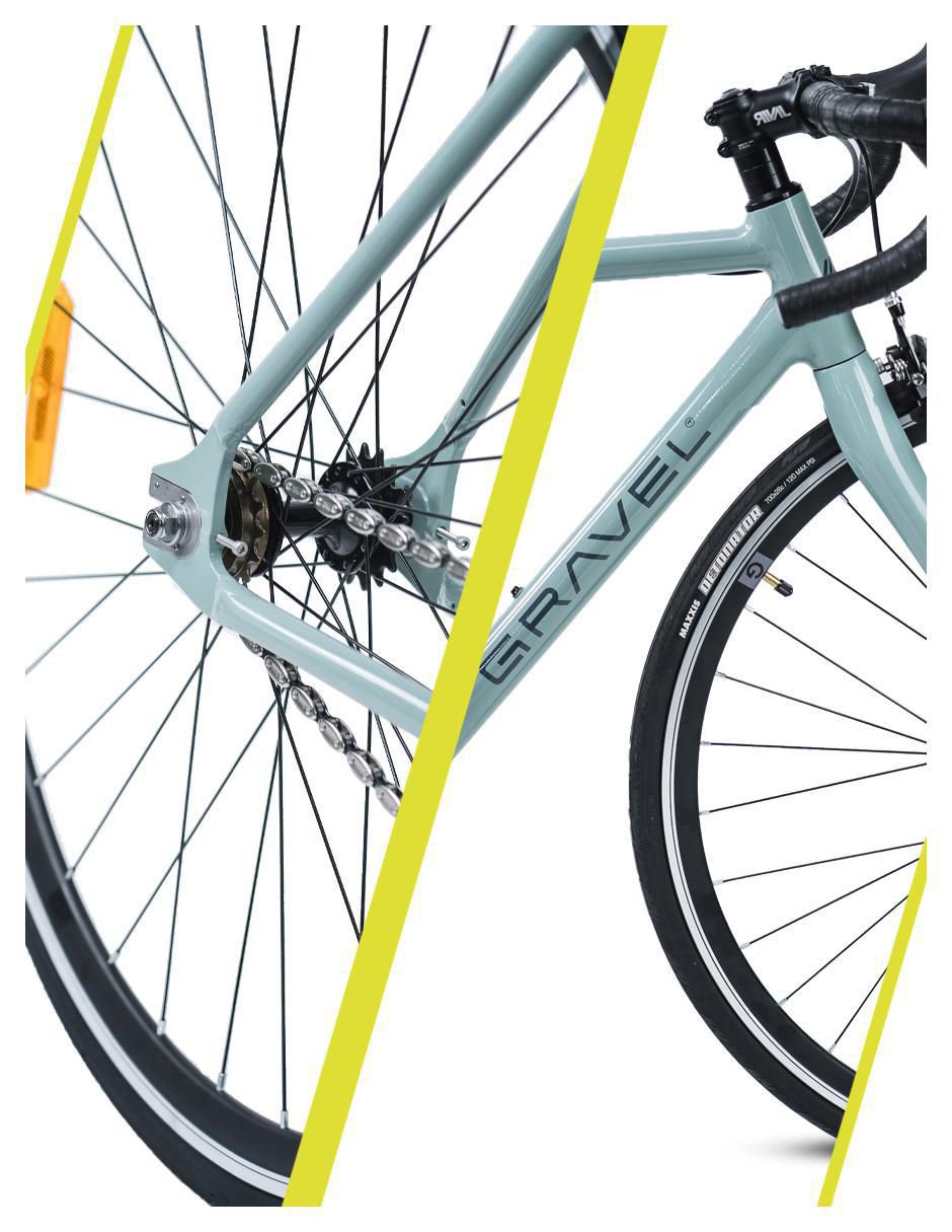 Bicicleta de ruta rodada 700 9