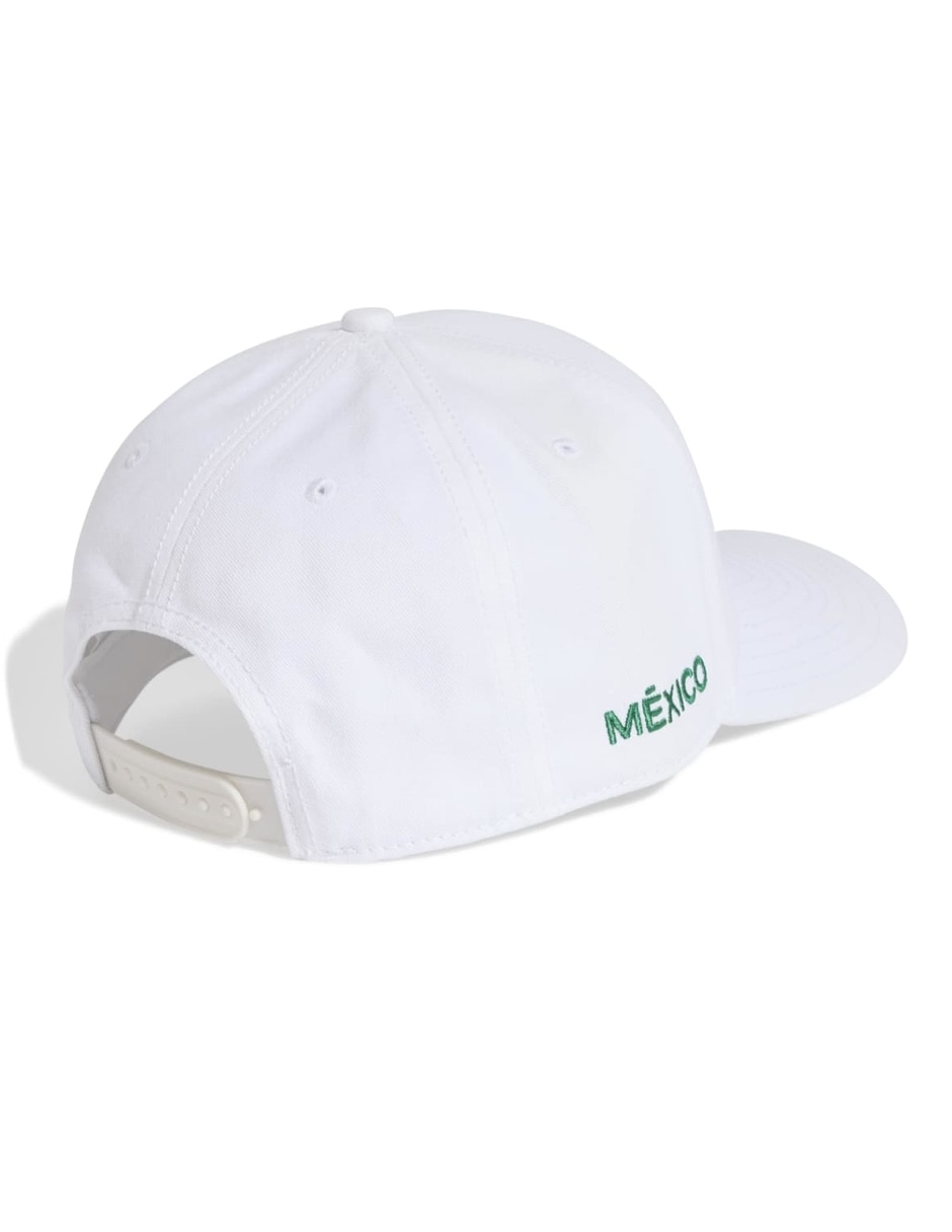 Gorra semicurva snapback para fútbol Fifa World Cup Selección Nacional de México unisex