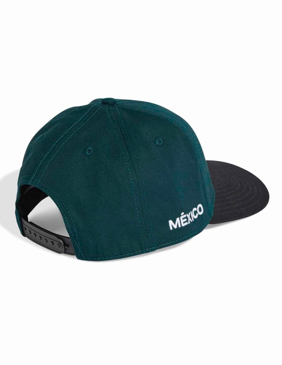 Gorra visera semicurva snapback para fútbol FIFA World Cup Selección Nacional de México unisex