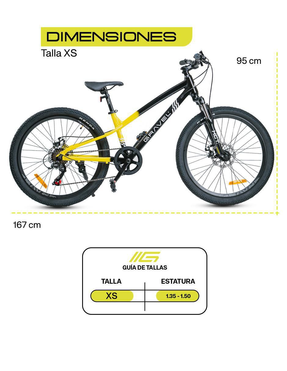 Bicicleta de montaña rodada 24 Rimo 2.0 11