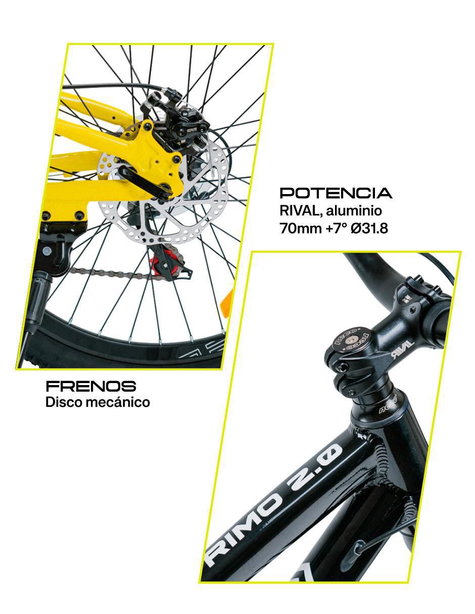 Bicicleta de montaña rodada 24 Rimo 2.0 5