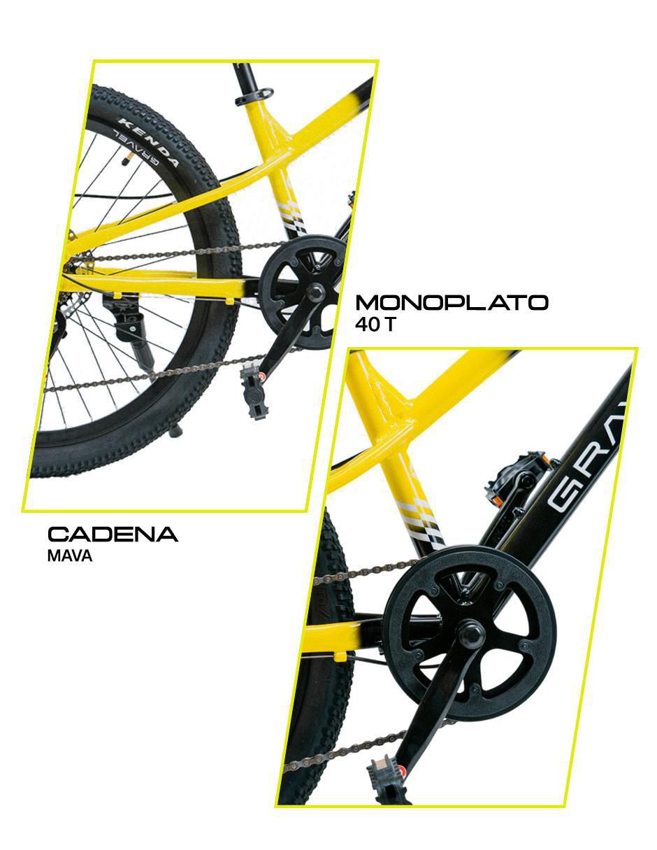 Bicicleta de montaña rodada 24 Rimo 2.0 7