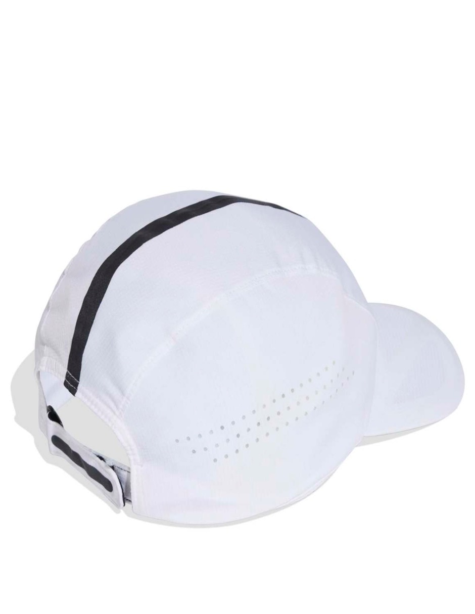 Gorra visera curva velcro para correr Adizero para adulto 4