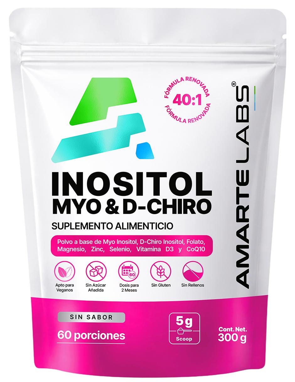 Myo & D-Chiro Inositol Amarte Labs de 300 g