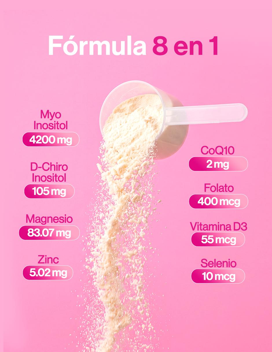Myo & D-Chiro Inositol Amarte Labs de 300 g