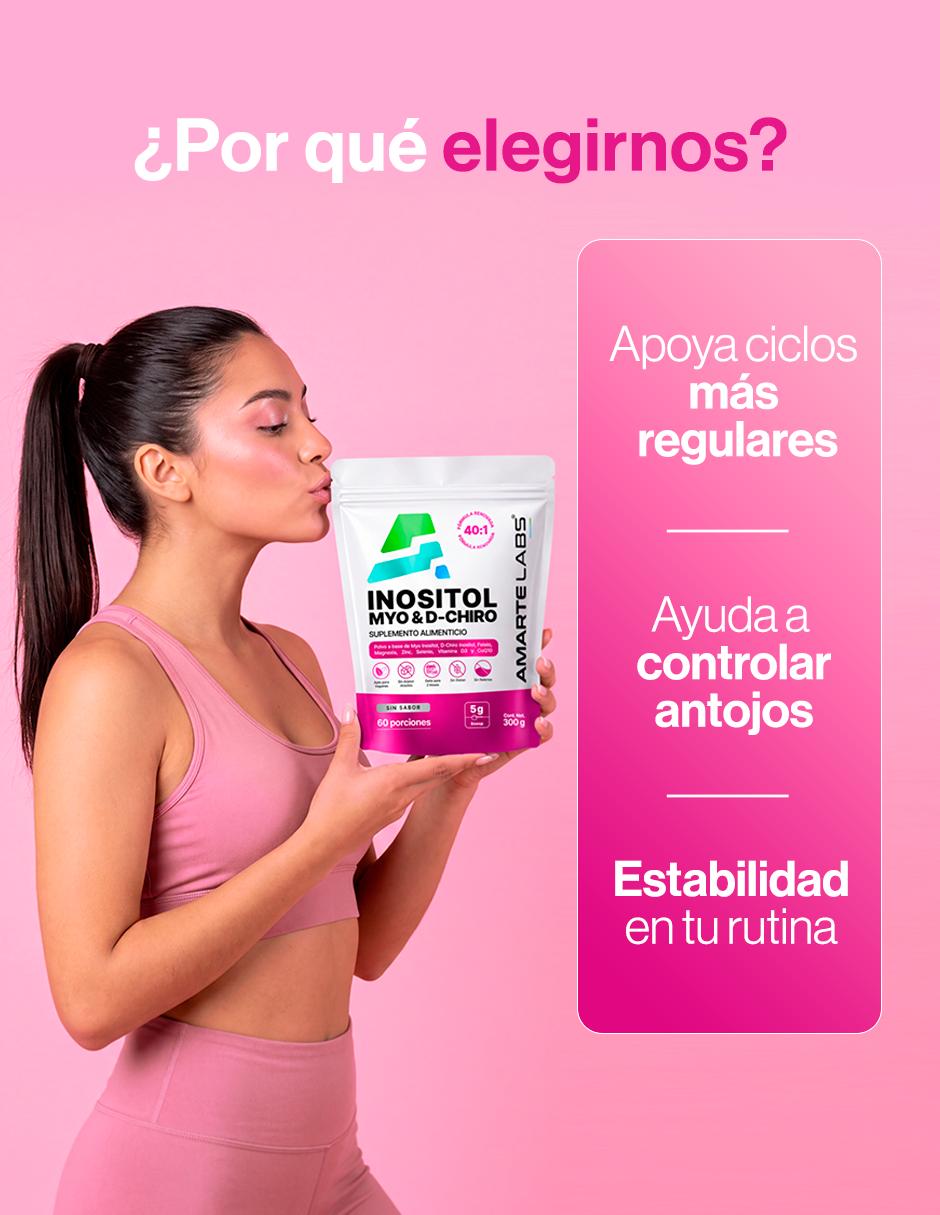 Myo & D-Chiro Inositol Amarte Labs de 300 g