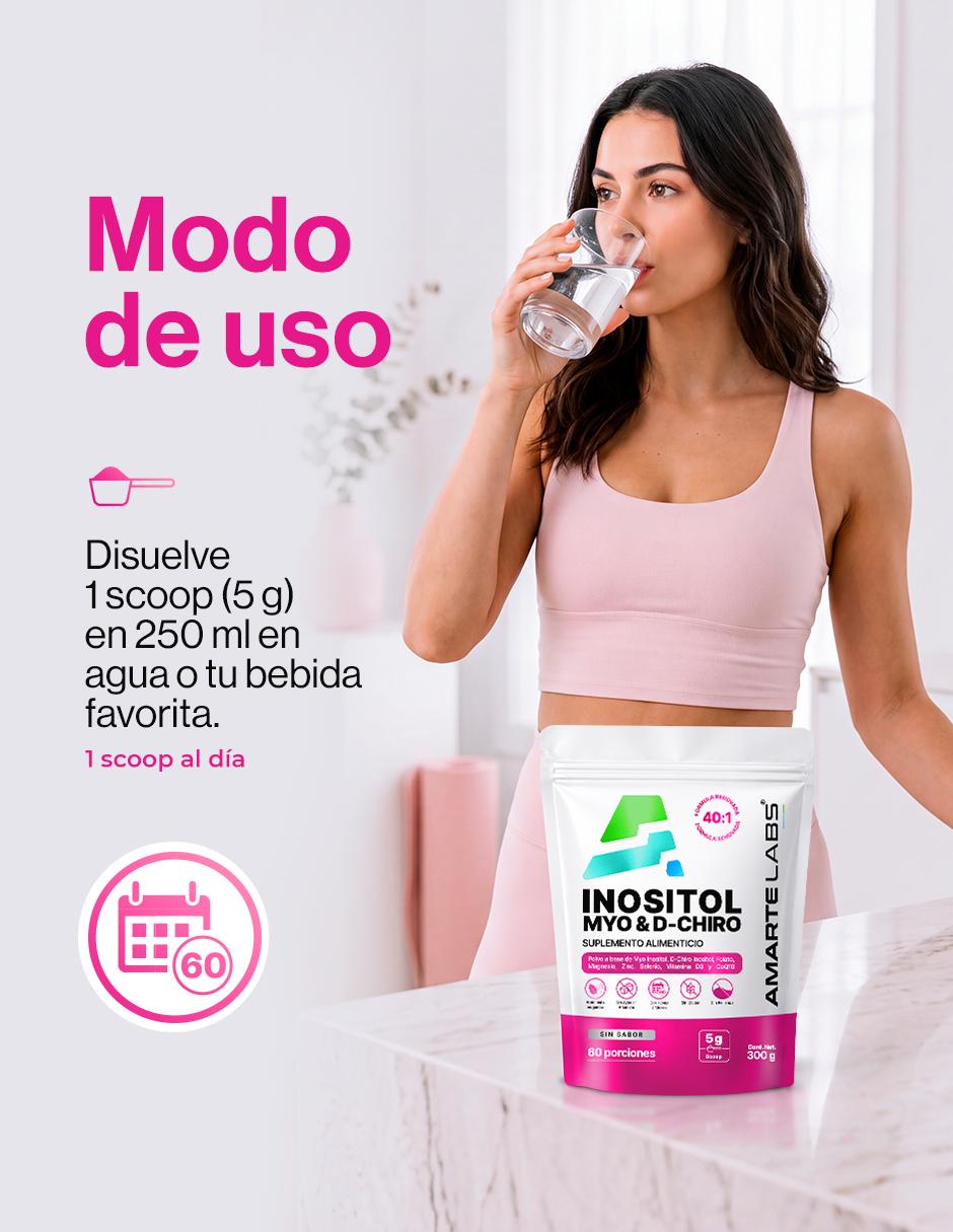 Myo & D-Chiro Inositol de 300 g