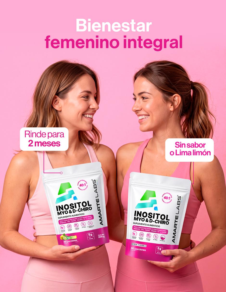 Myo & D-Chiro Inositol Amarte Labs de 300 g