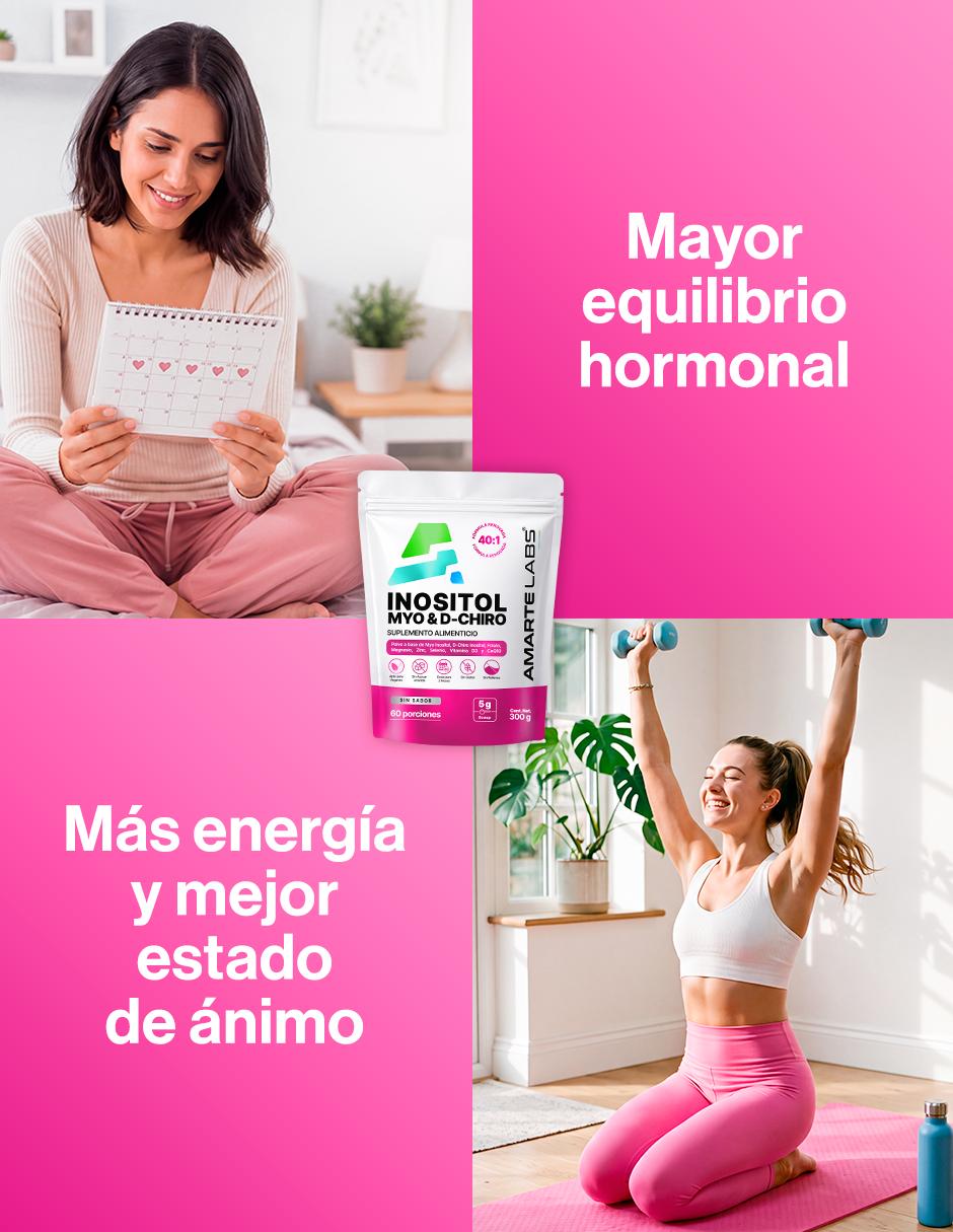 Myo & D-Chiro Inositol Amarte Labs de 300 g