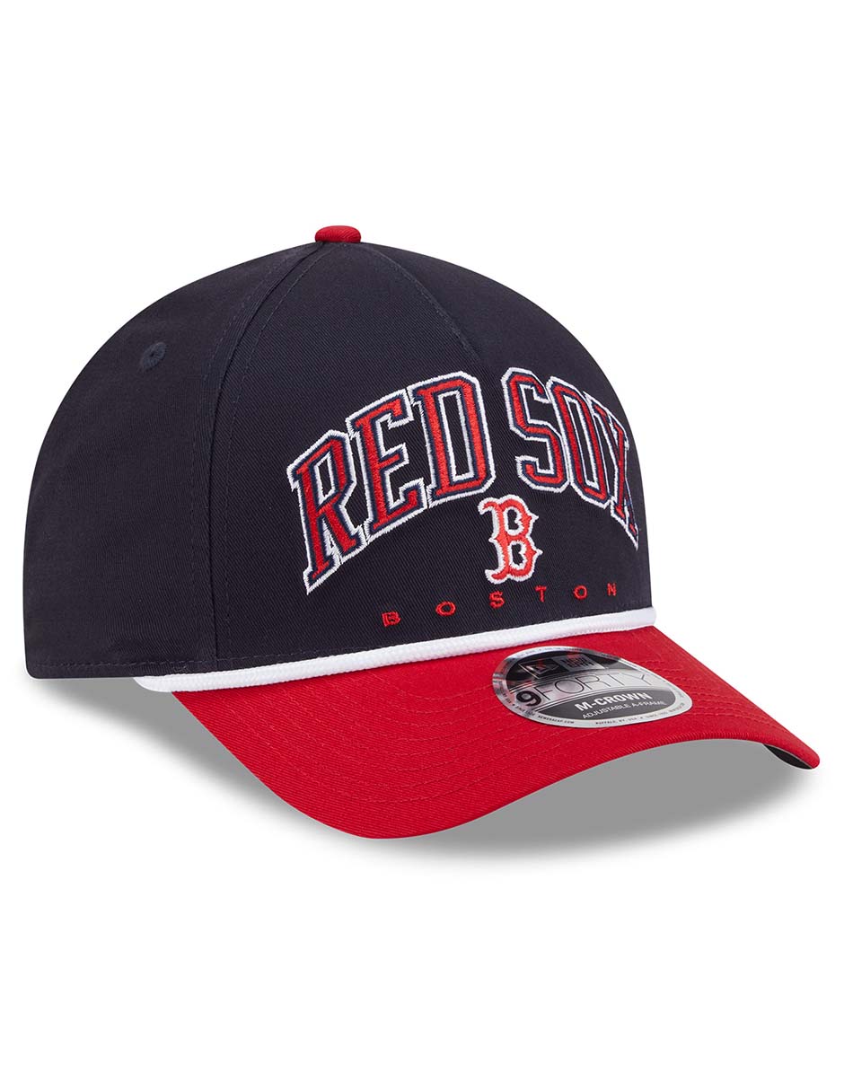 Gorra visera curva correa ajustable para béisbol Sport Night Boston Red Sox para adulto 6