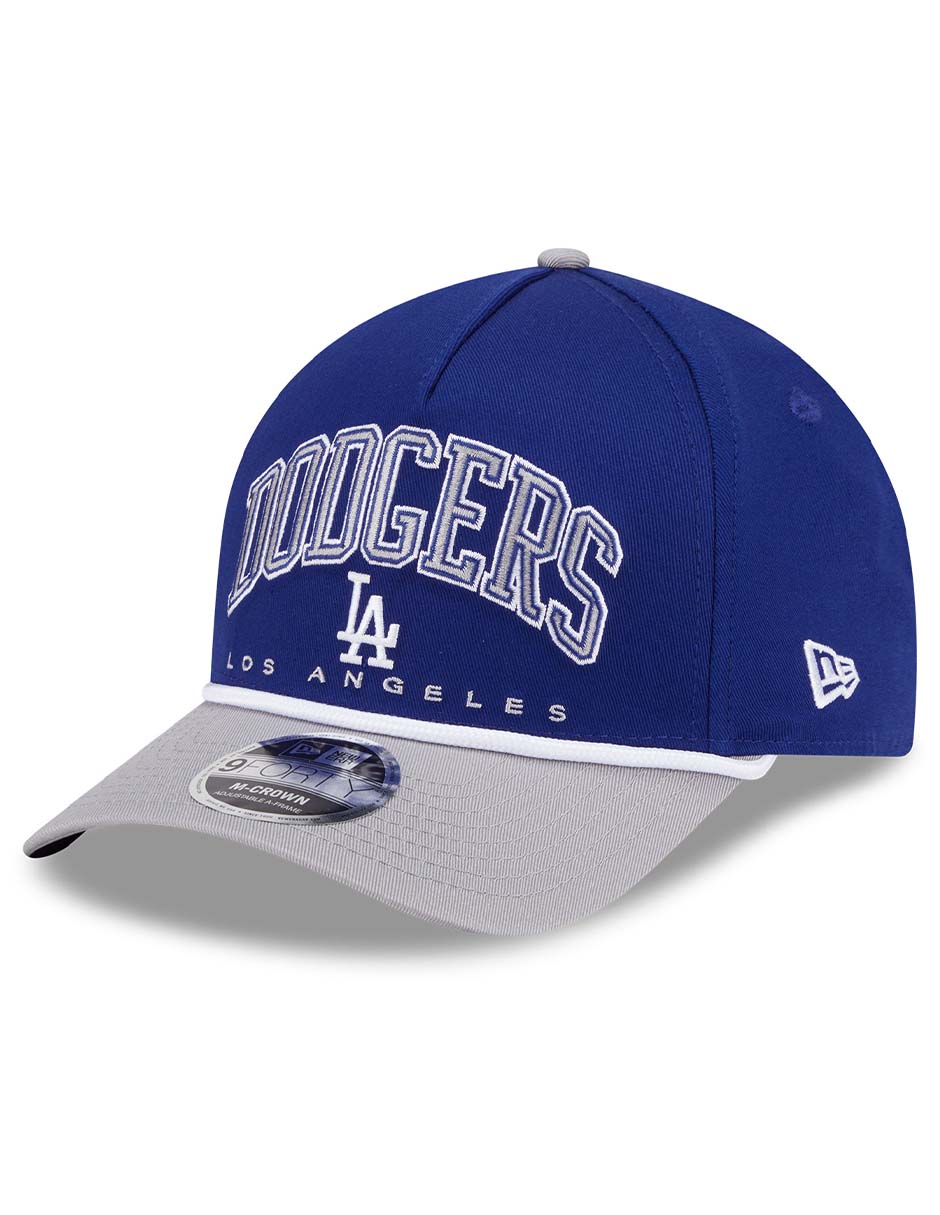 Gorra visera curva correa ajustable para béisbol Sport Night Los Angeles Dodgers para adulto