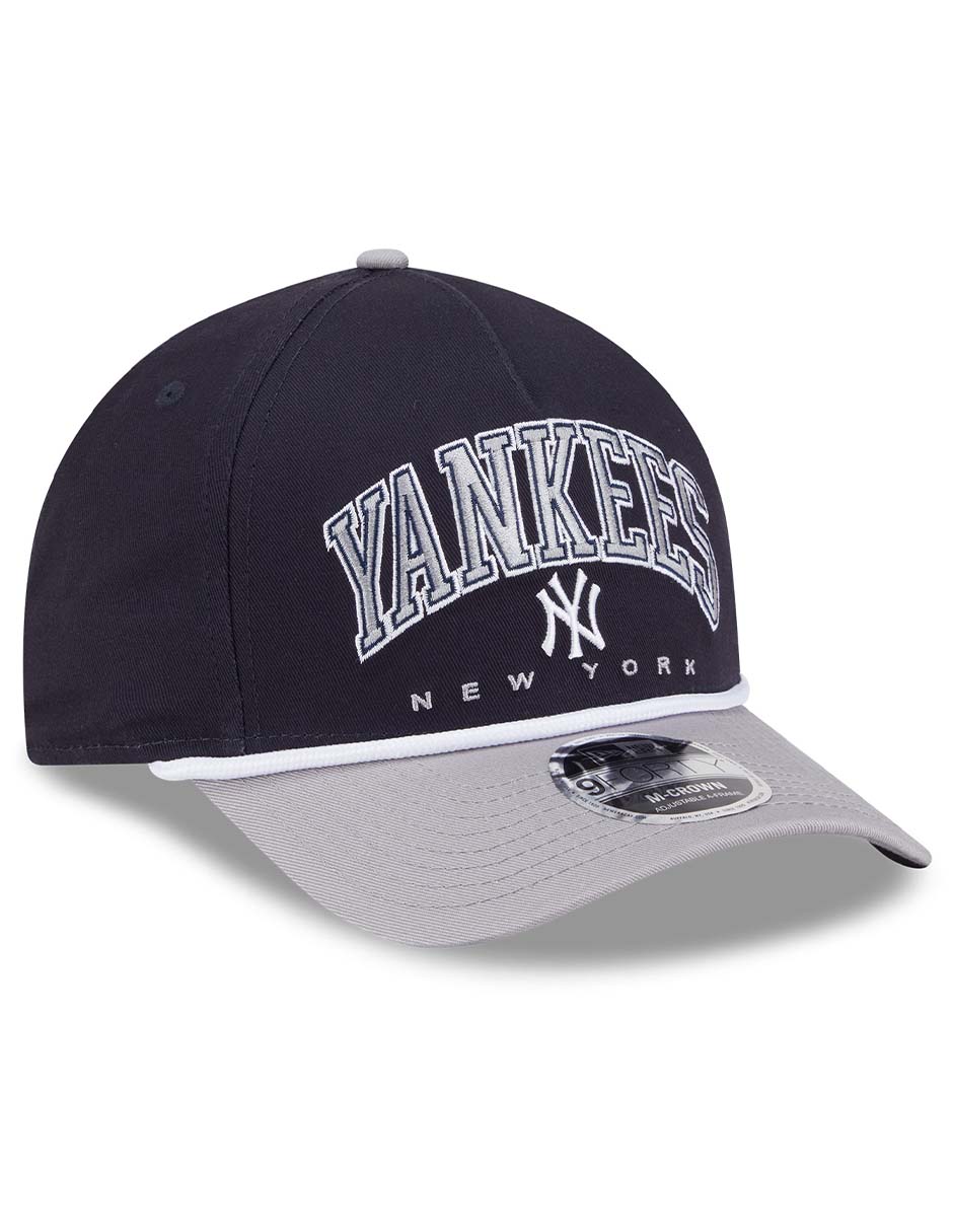 Gorra visera curva correa ajustable para béisbol Sport Night New York Yankees para adulto 4
