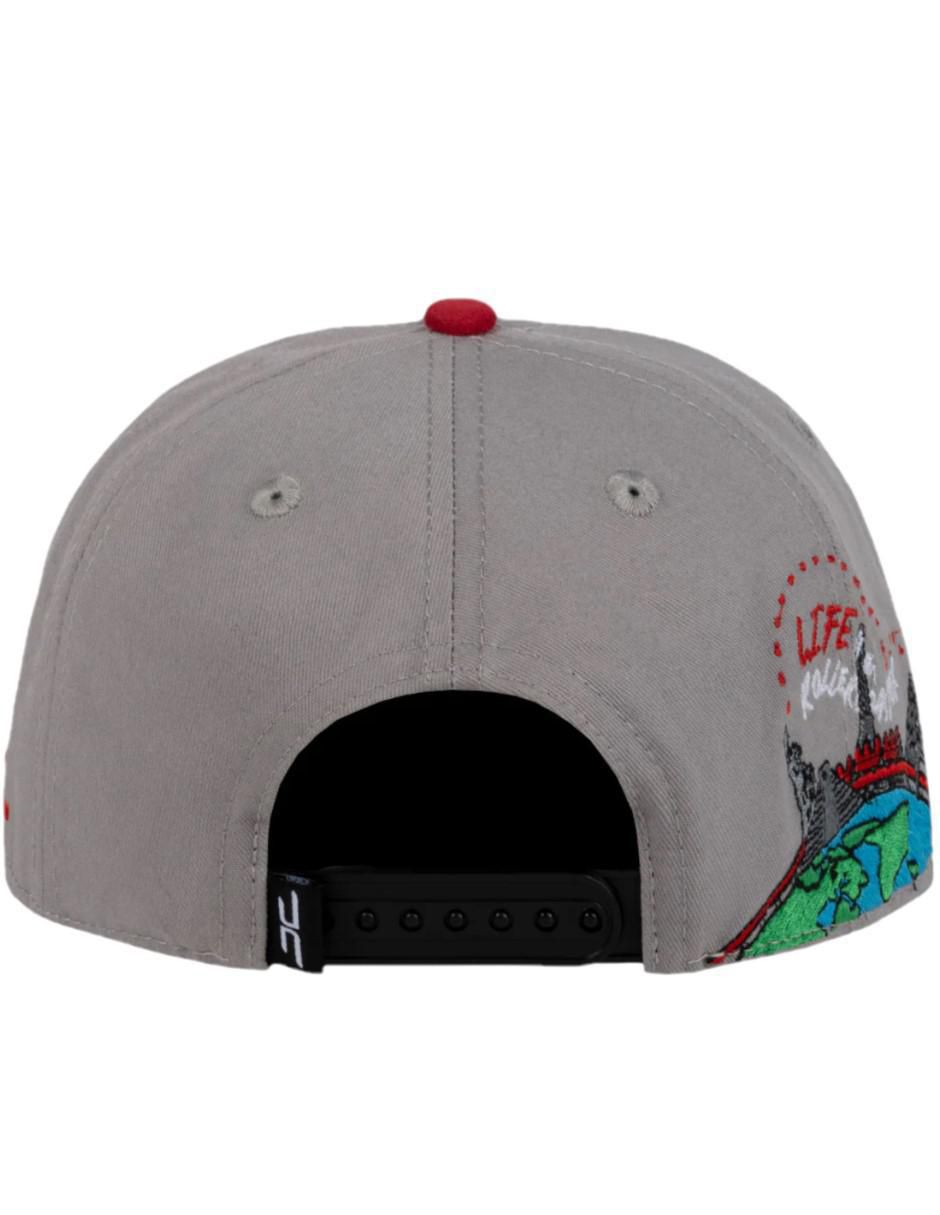Gorra con visera plana cerrada para adulto 2