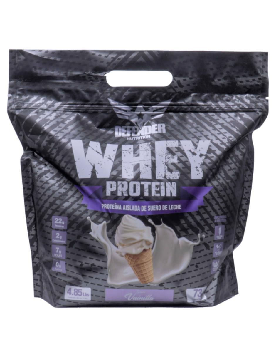 Costal proteína whey defender aislada suplemento con proteína sabor vainilla de 2.2 kg Costal proteína whey defender aislada suplemento con proteína sabor vainilla de 2.2 kg