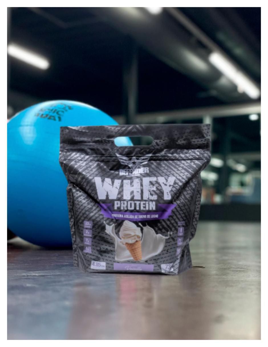 Costal proteína whey defender aislada suplemento con proteína sabor vainilla de 2.2 kg 4