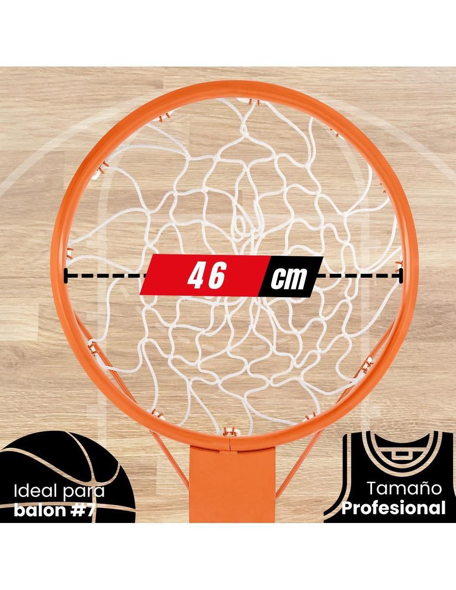 Aro y red premium de básquetbol profesional adulto 5