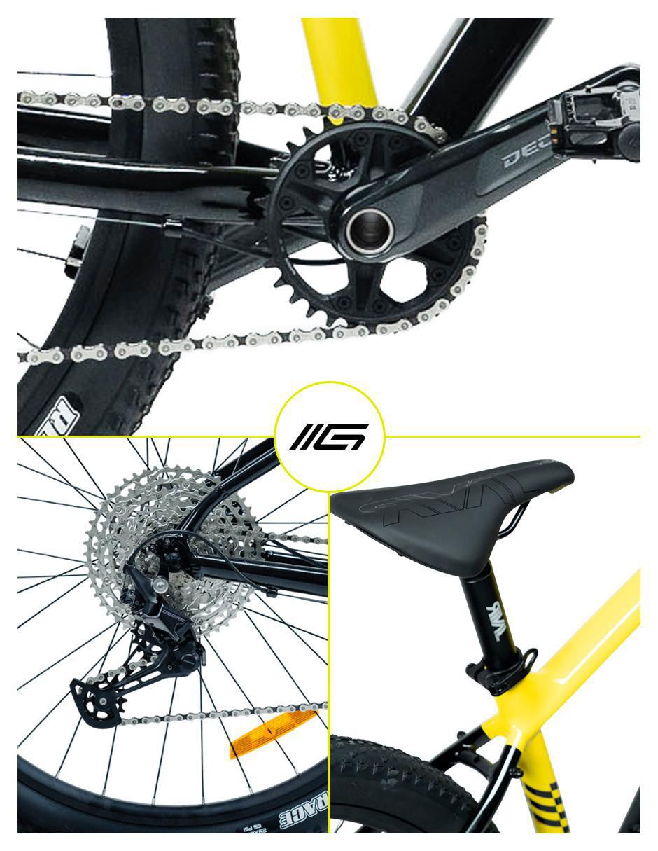 Bicicleta de montaña rodada 29 unisex 9