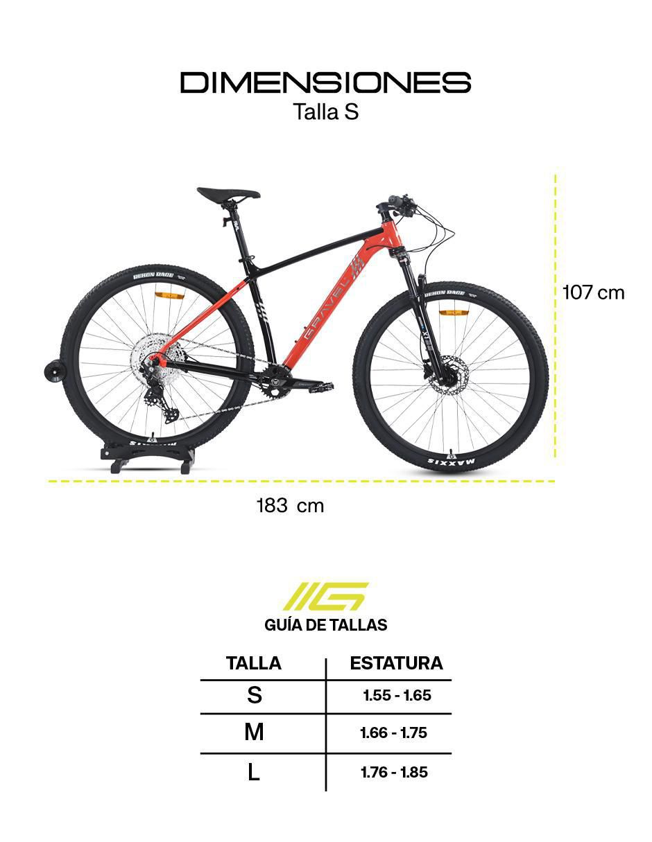 Bicicleta de montaña rodada 29 Vinson 12 8
