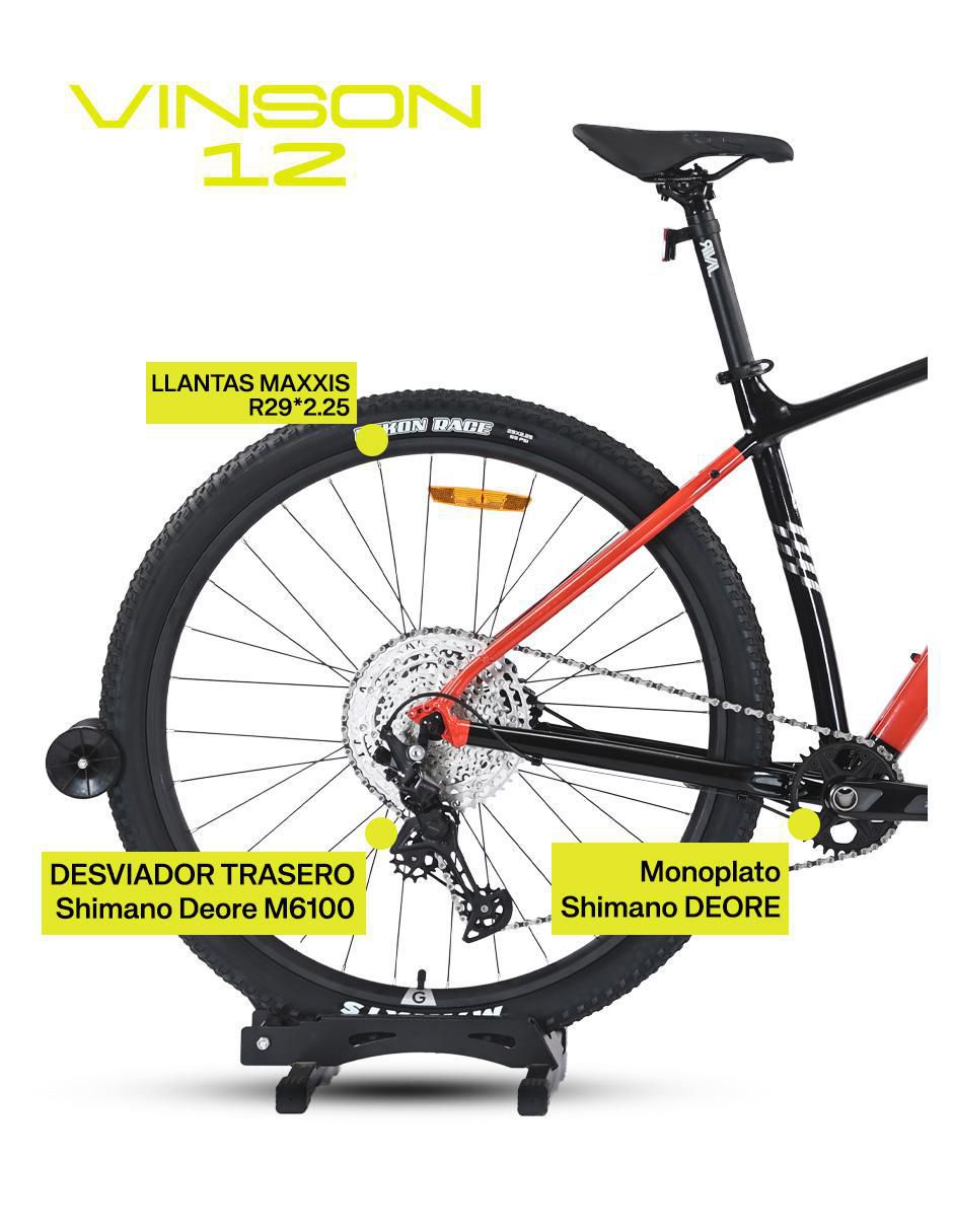 Bicicleta de montaña rodada 29 Vinson 12 4