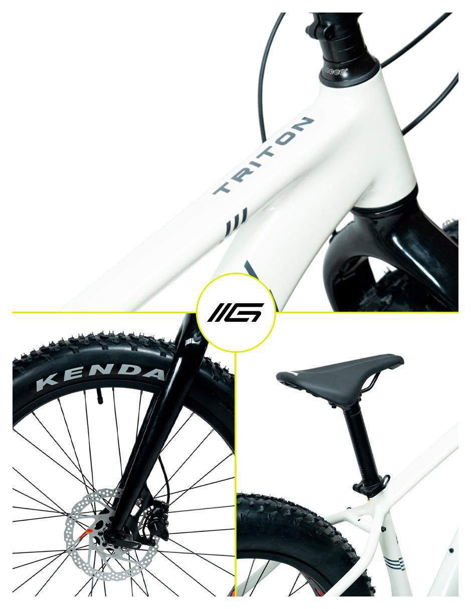 Bicicleta de montaña rodada 26 triton m unisex 6