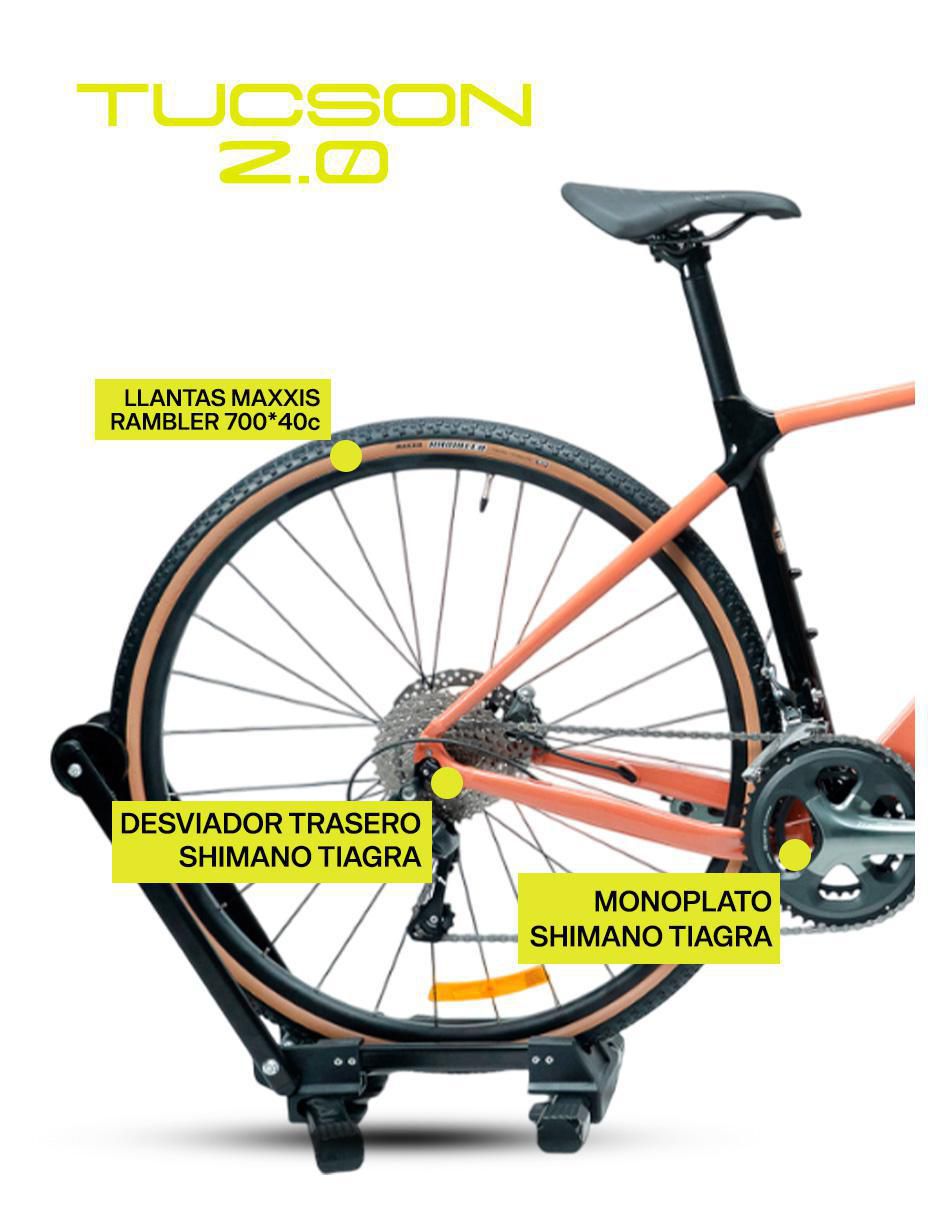 Bicicleta de montaña rodada 700 Tucson 2.0 3
