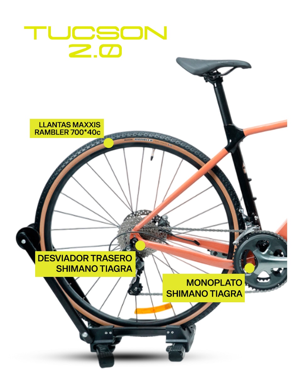Bicicleta de montaña rodada 700 Tucson 2.0 3