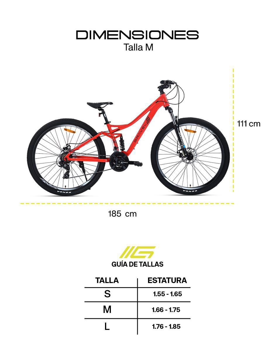 Bicicleta de montaña rodada 29 Unisex 8