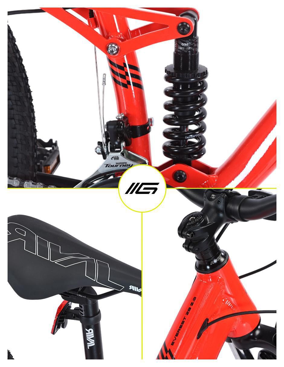Bicicleta de montaña rodada 29 Unisex 7