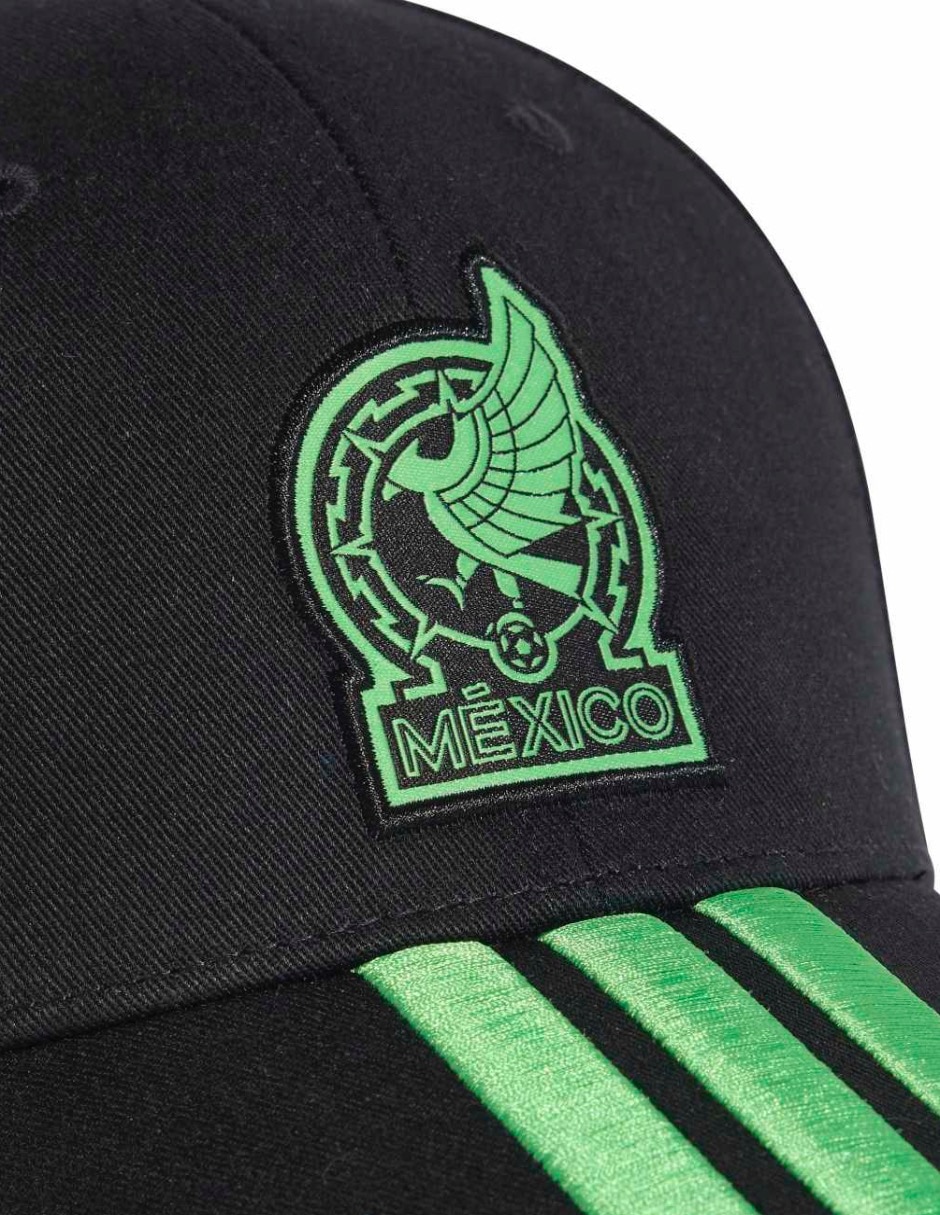 Gorra visera curva correa ajustable para fútbol México Fmf Selección Nacional de México para adulto 3