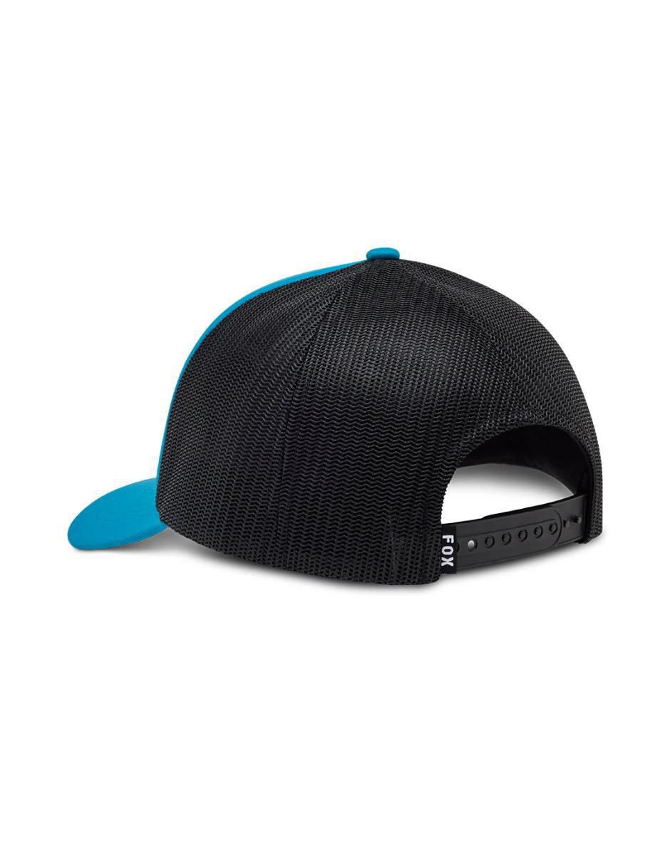 Gorra visera semicurva broche Trucker para mujer