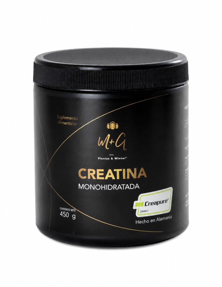 Creatina monohidratada creapure en polvo para preparar bebida de 450 g