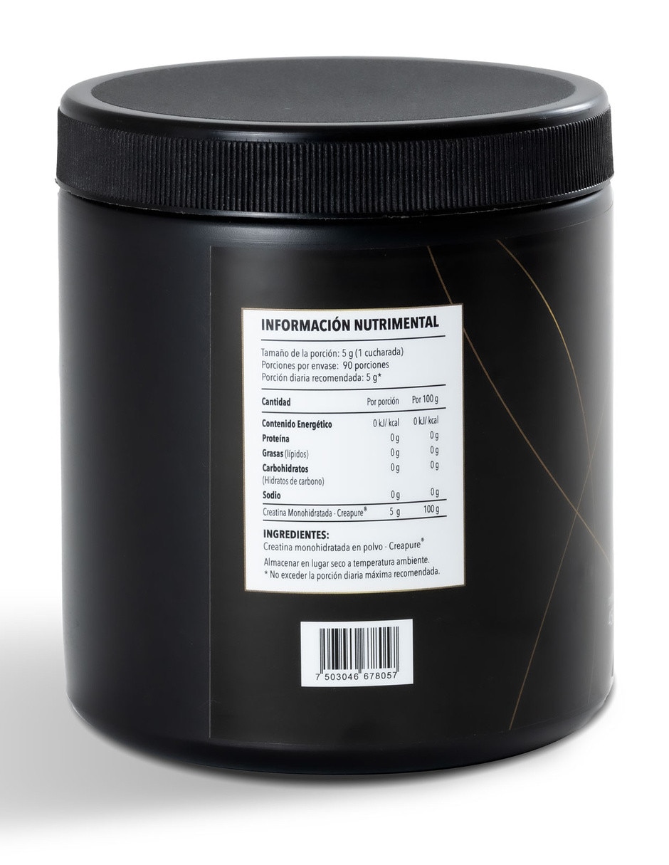 Creatina monohidratada creapure en polvo para preparar bebida de 450 g 7