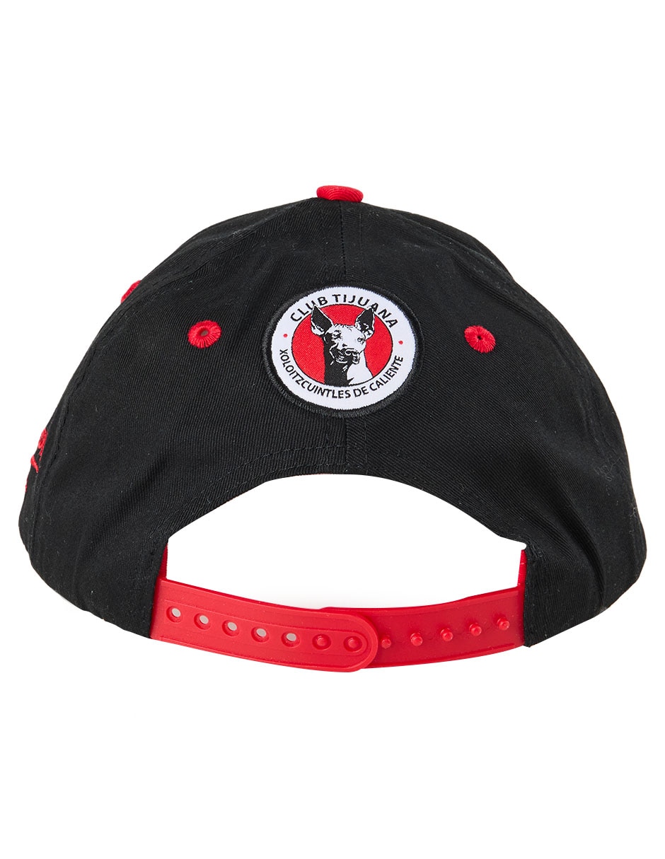 Gorra visera curva snapback para fútbol reebok classics cap xolos club tijuana unisex