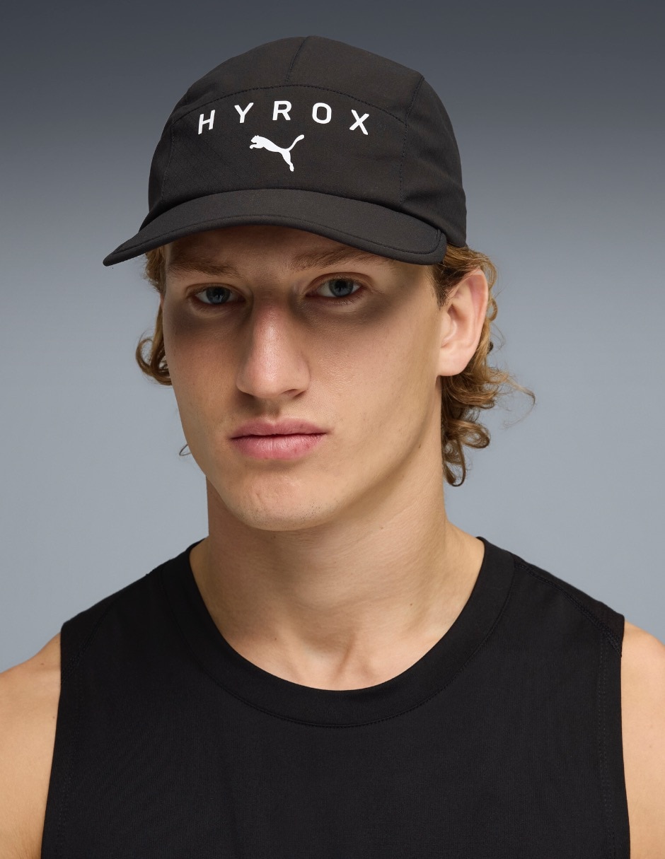 Gorra visera curva hebilla para entrenamiento X Hyrox para hombre Gorra visera curva hebilla para entrenamiento X Hyrox para hombre