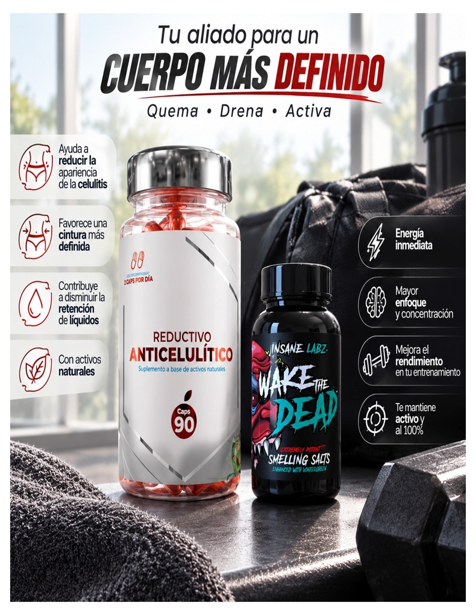 Suplemento Dietético Reductivo Anticelulítico con Multivitaminico Suplemento Dietético Reductivo Anticelulítico con Multivitaminico
