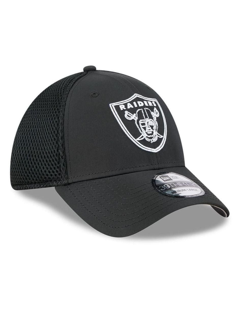 Gorra visera curva cerrada para fútbol americano 3930 Outline Raiders Las Vegas Raiders para adulto