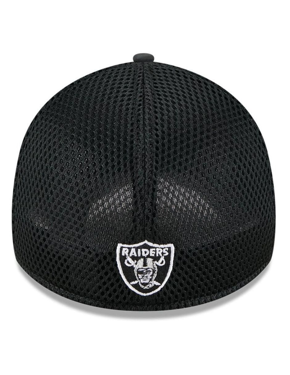Gorra visera curva cerrada para fútbol americano 3930 Outline Raiders Las Vegas Raiders para adulto